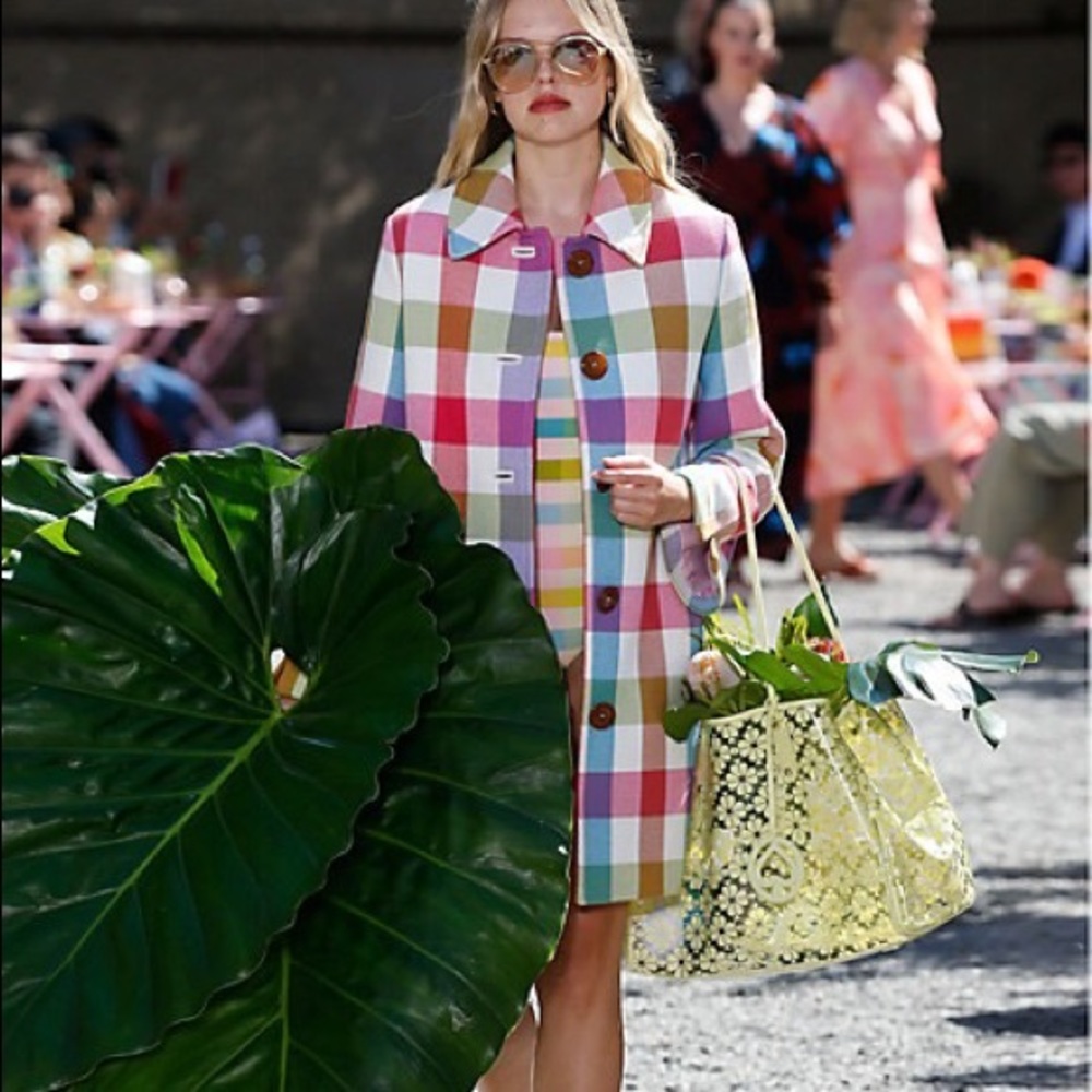 Kate Spade Bold Plaid Coat